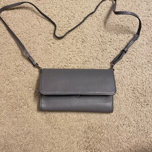 Vera Bradley Gray Crossbody Bag